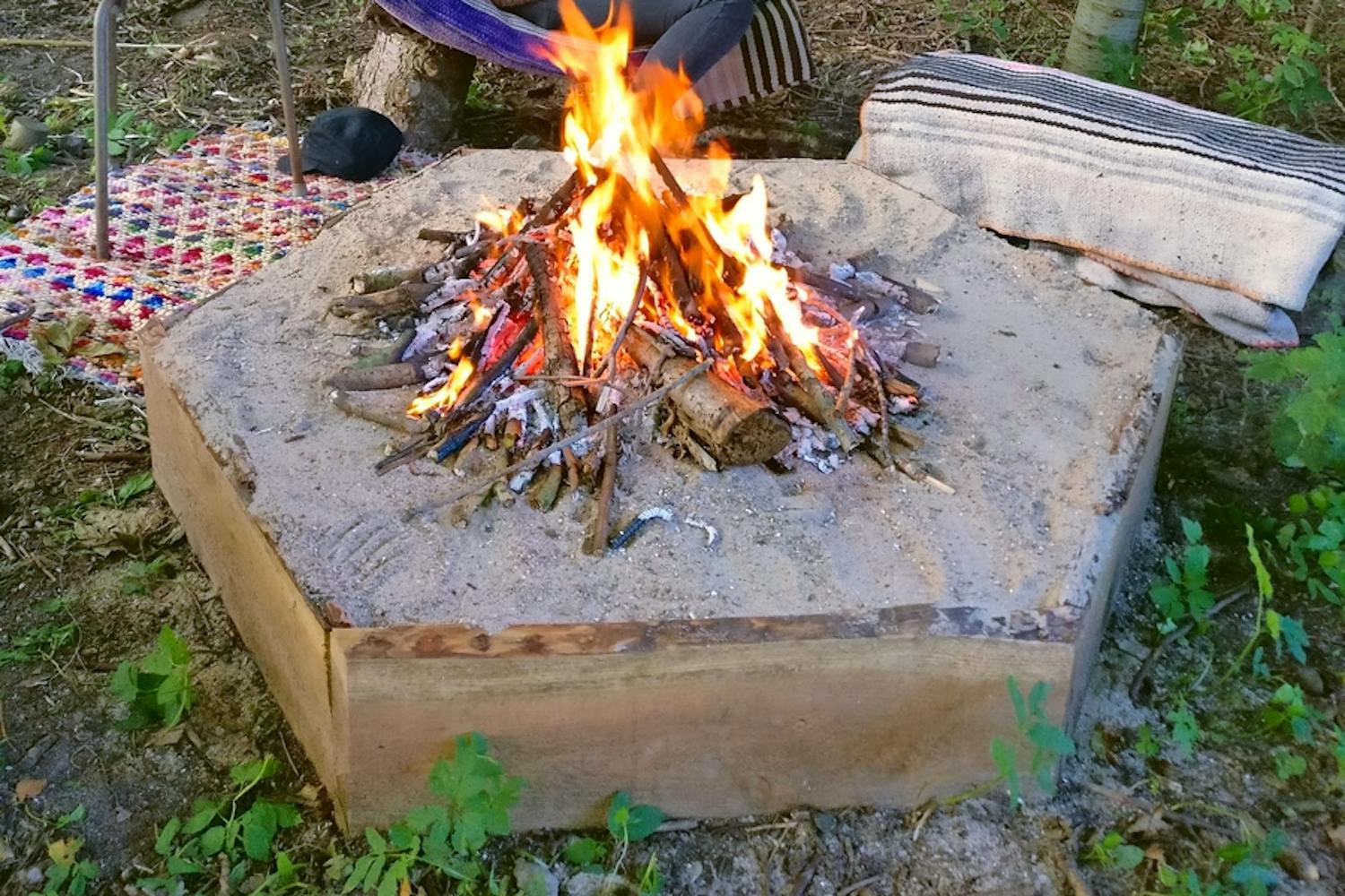 Sekskantet bålsted Sekskantet bålsted